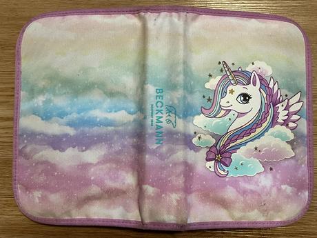 Dívčí školní batoh unicorn - beckmann + sešity,