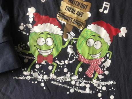 Modré vánoční triko, 116