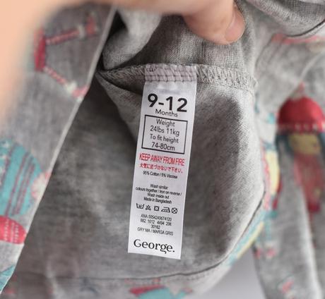 Tričko vel. 9 - 12 m, george,80