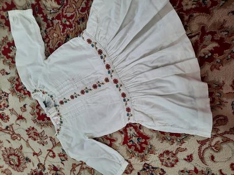 Bílé šaty gap s květinovým vzorem, gap,98