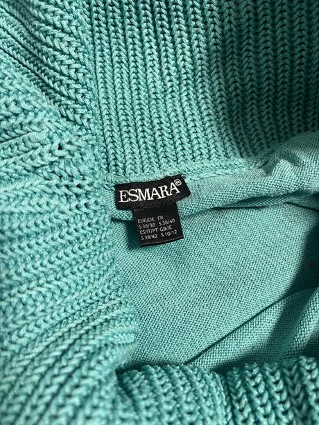 Prodlouzeny damsky svetr-saty, esmara,m