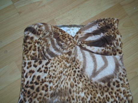 Šaty letní bez ramínek vel 36-40, 36 / 38