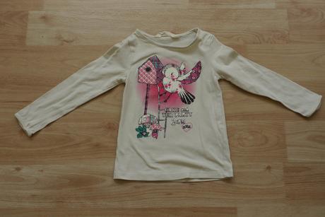 Tricko s ptackem h&m vel.92, h&m,92