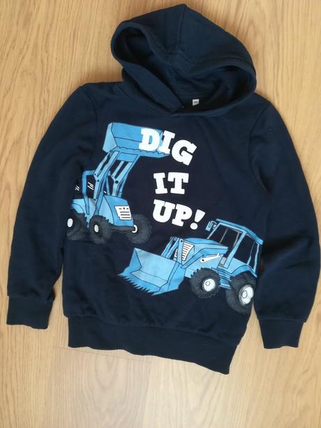 Mikina s bagrem, c&a,134