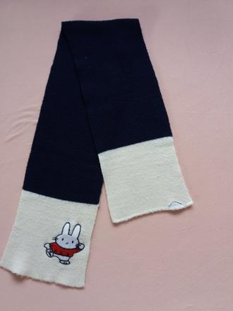 Pletená dětská šála s matýskem délka 92 cm, 92