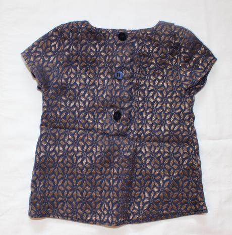 Bf176. společenská halenka 3-6 měs., f&f,68