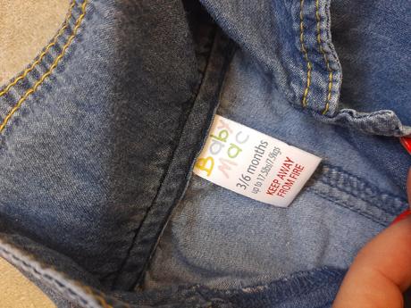 Uni riflový overal baby mac 3-6 měs., baby mac,62