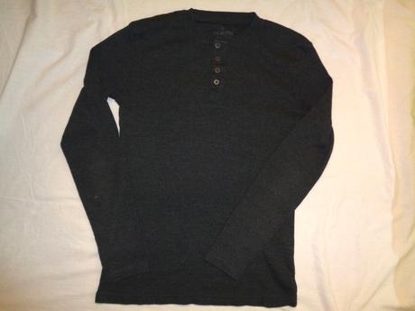 Luxusní šedé žebrované tričko, active,l