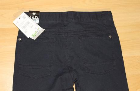 N.o.v.é černé zateplené chlapecké kalhoty vel, 140, c&a,140
