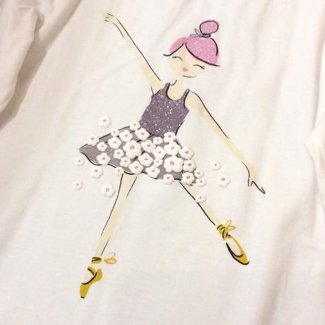 Bavlněné tričko s baletkou, s.oliver,128