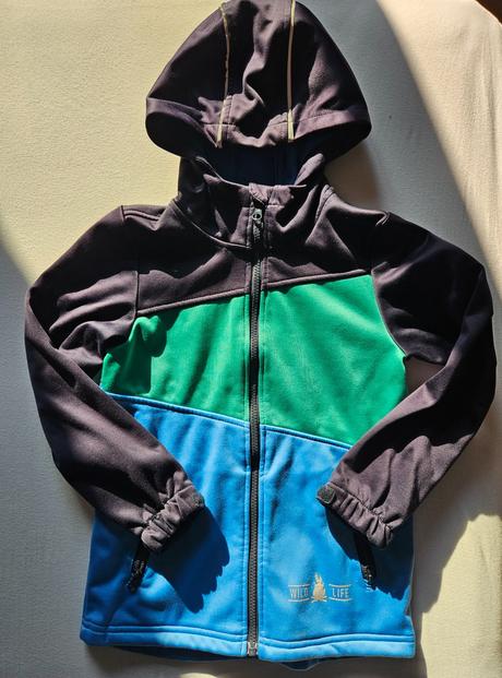 L320	chlapecká softshellová bunda vel. 122 - 128, crivit,122