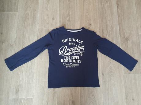 Tričko s dlouhým rukávem, primark,134