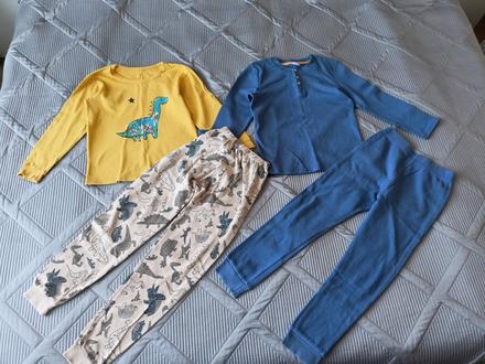 2x dětské pyžamo, 122/128, pepco,128