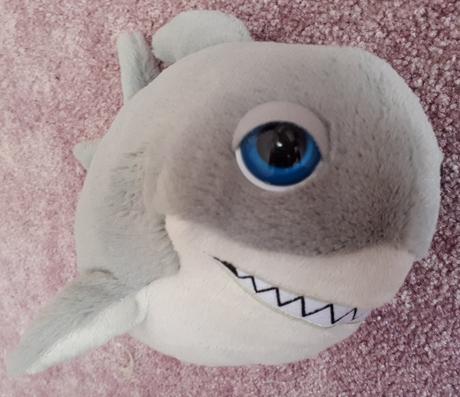 Plyšová hračka, žralok žrasoň, billa,