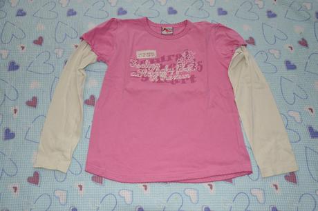 140/146 bavlněné triko dl. rukáv, 140