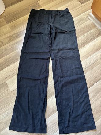 Lněné kalhoty, f&f,34