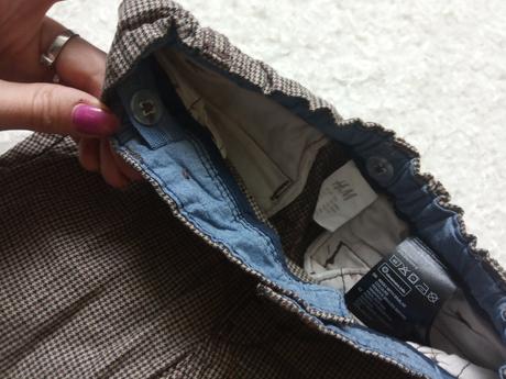 Kalhoty 1-2roky, h&m,86