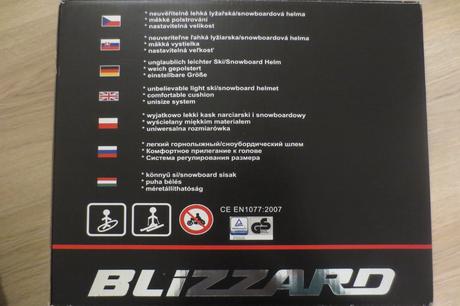 Zimní helma na lyže, 52 - 56 cm, blizzard,s