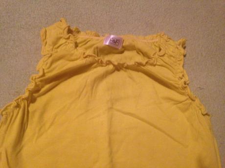 Dívčí tričko - tílko, f&f,98