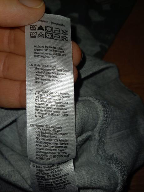 Šedá mikina, f&f,158