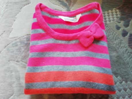 Hezká vesta s mašličkou 3-4roky, coccodrillo,86