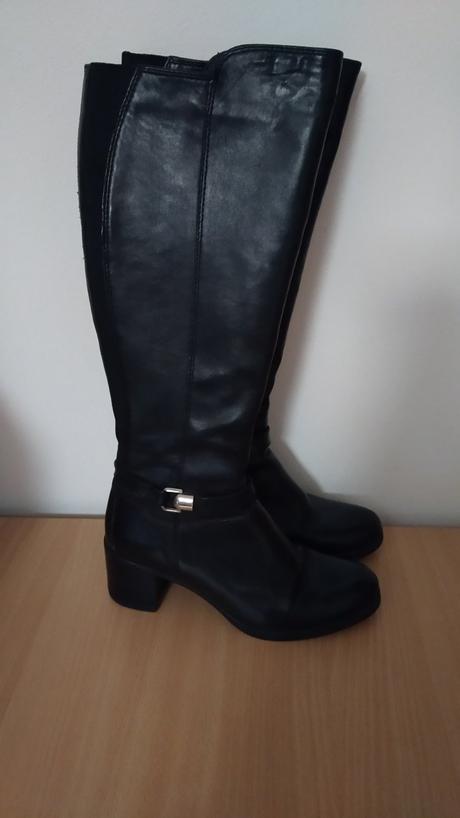 Kožené kozačky zn.baťa, vel.36, baťa,36