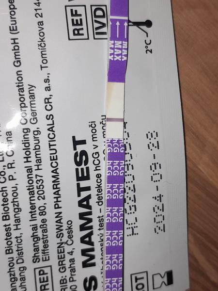 Pozitivní těhotenský test po týdnu od negativního?