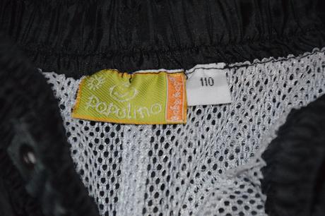 110 116 šusťákové kalhoty 2v1 (odepínací nohavice), 116