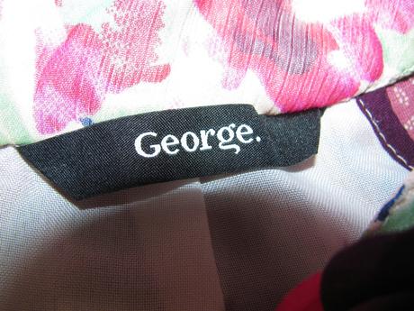 Krásné letní květované mini šaty, george,122