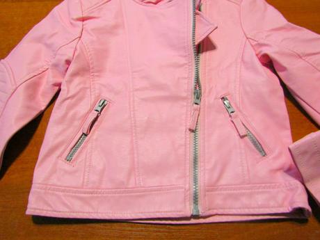 Dívčí koženková bunda vel 116, 116