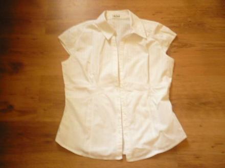 Bílá letní košile vel. m, m