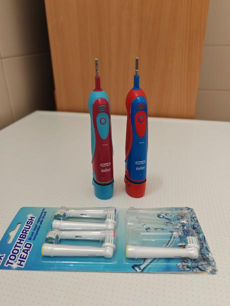 Elektrické kartáčky dětské, 