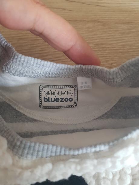 Dětské tričko značky bluezoo, vel. 3-6 měsíců, bluezoo,68