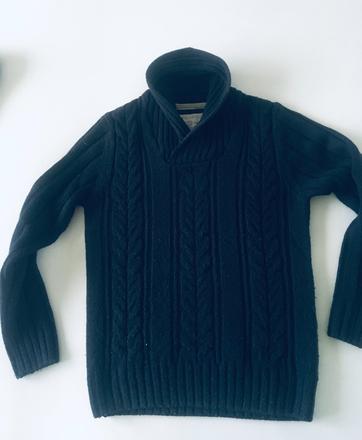 Pánský svetr se vzorem c&a vel.m, c&a,m