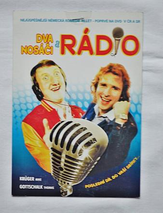 Dvd dva nosáči a rádio,