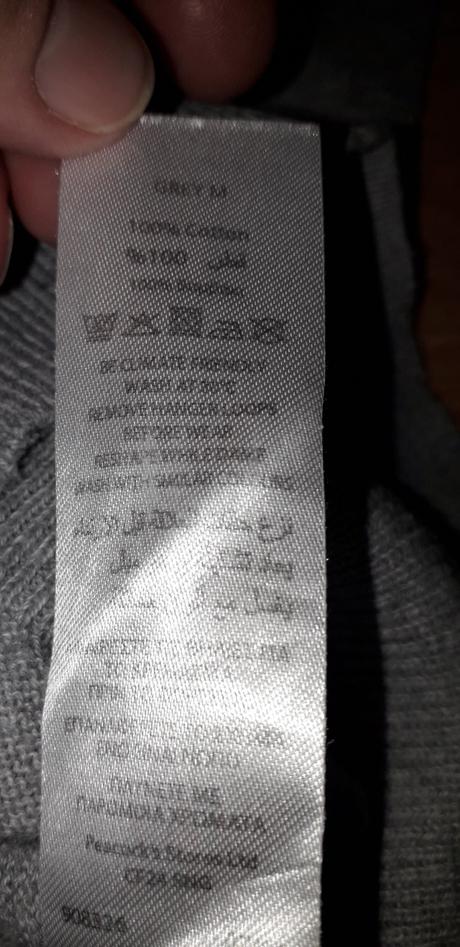 Dlhý sivý pulóver miss e-vie, evie angel,128