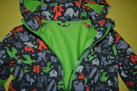 Softshellová bunda wolf a otepl.kalhoty,na 3roky, wolf,98