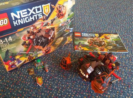 Lego nexo knights 70313 - moltor's lava smasher.,