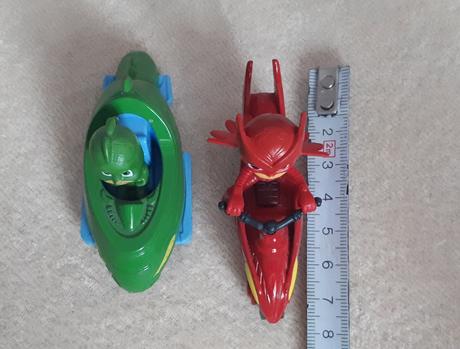 Pj masks, pyžamasky, sovička, gekko, mini vehicles, 
