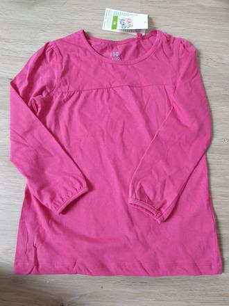 Růžové tričko s cedulkou, kiki&koko,110