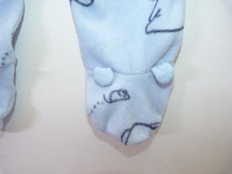 Flísový overálek se sloníky vel. 68, george,68