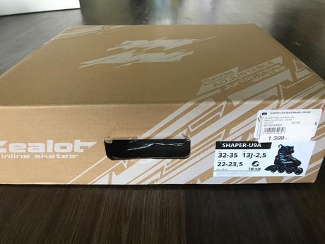 Inline brusle zealot vel. 32-35, zealot,32