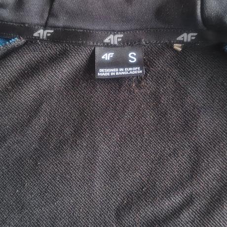 Pánská klučičí rozepínací mikina s kapucí zn. 4f, s