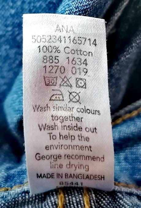 Džíny george vel 110 - 116, george,110