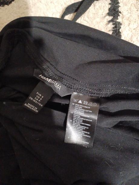 3/4 těhotenské kalhoty, h&m,s