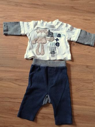 Set triko s dlouhým rukávem a tepláky 50, 50