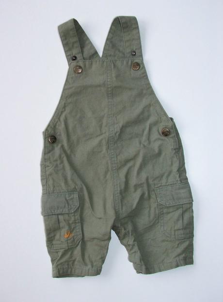 L194 plátěné kraťasy s laclem vel. 86, debenhams,86