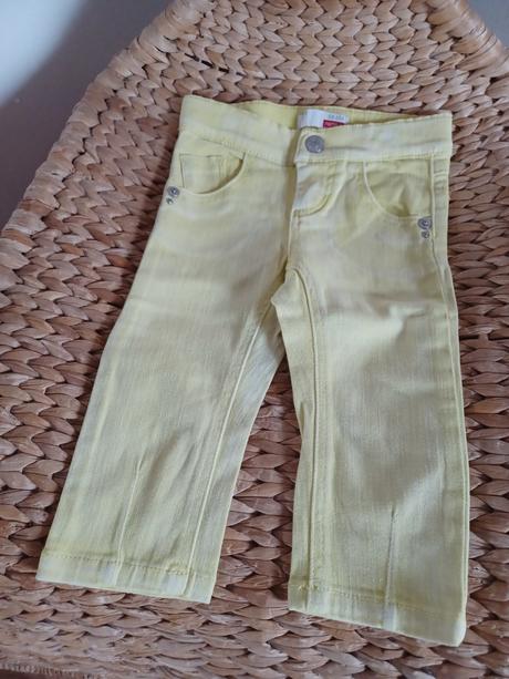 Žlutý komplet esprit + name it 104/110, esprit,104