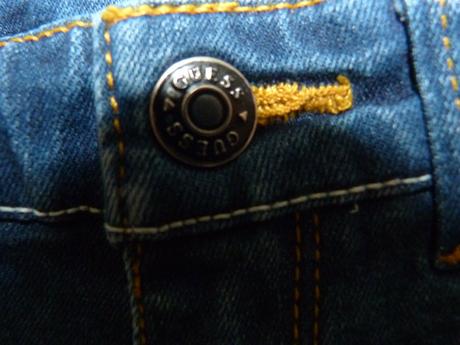 Guess tmavě modré rifle vel.80, guess,80