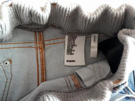 Dětské džíny, rifle, vel.116, zn.denim, denim,116